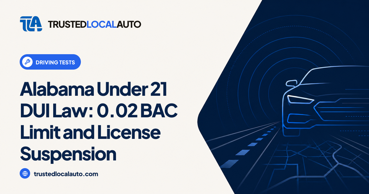 Alabama Under 21 DUI: 0.02 BAC Limit Explained