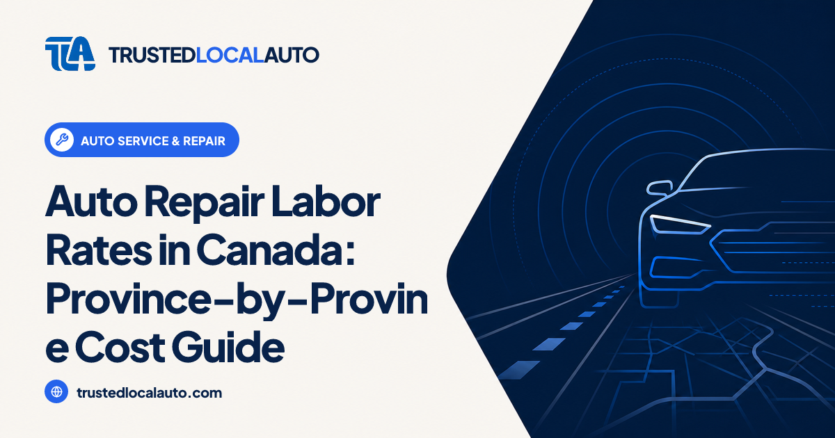 Shop Labor Rates by Province: Ontario, BC, Alberta & More